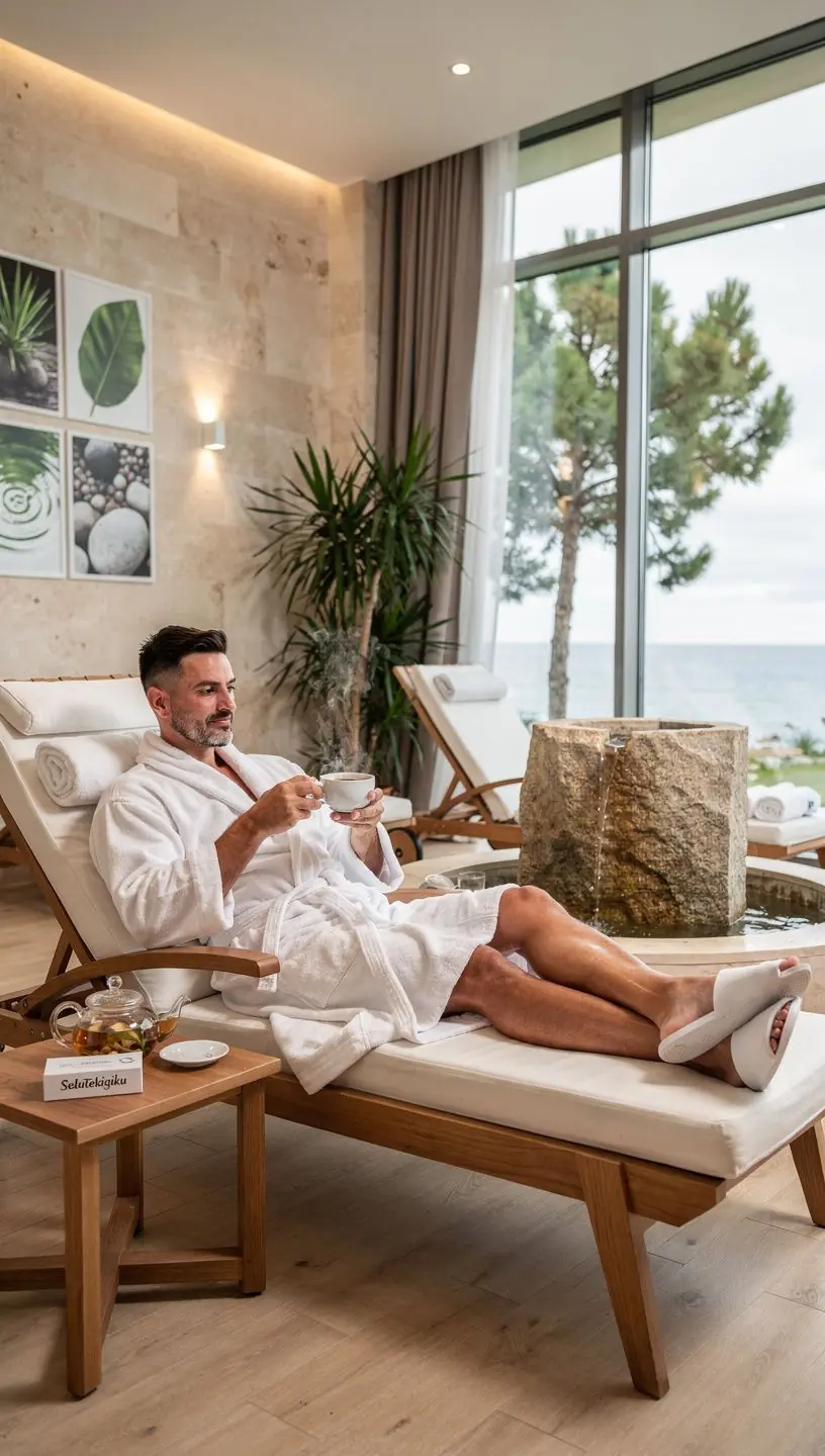 Šalica čaja s parom koja izlazi i svježim listovima mente.